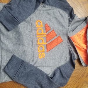 Youth adidas hooded sweatshirt